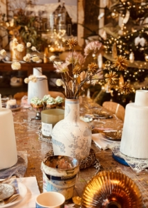 Exclusieve workshops vazen beschilderen in kerstsfeer in Leende