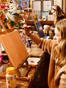 Exclusieve kinder schilderworkshops in Leende @mariannebaijens