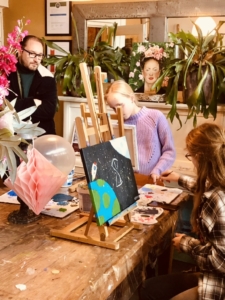 KInderworkshop schilderen met high tea in Leende