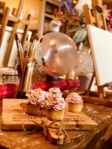 KInderworkshop schilderen met high tea in Leende