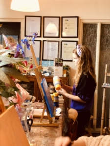 Exclusieve kinder schilderworkshops met high tea in Leende