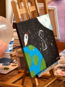 Exclusieve kinder schilderworkshops in Leende @mariannebaijens