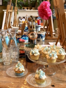 KInderworkshop schilderen met high tea in Leende