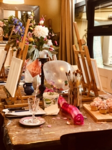 Exclusieve kinder schilderworkshops in Leende @mariannebaijens