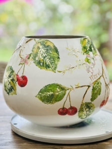 Uniek persoonlijk kado. In opdracht naar jouw wensen. Handbeschilderde kunstvaas