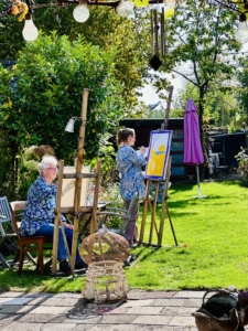 Exclusieve schilderworkshops @mariannebaijens in Leende