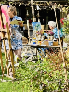 Exclusieve schilderworkshops @mariannebaijens in Leende