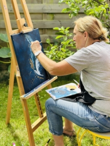 Exclusieve schilderworkshops @mariannebaijens in Leende