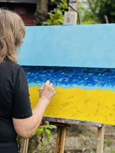 Exclusieve schilderworkshops @mariannebaijens in Leende