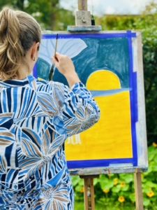 Exclusieve schilderworkshops @mariannebaijens in Leende